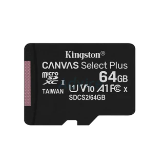 KINGSTON Micro SD Card (ไมโครเอสดีการ์ด)SDCS3 64GB ON CANV AS SELECT PLUS รับประกันตลอดอายุการใช้งาน