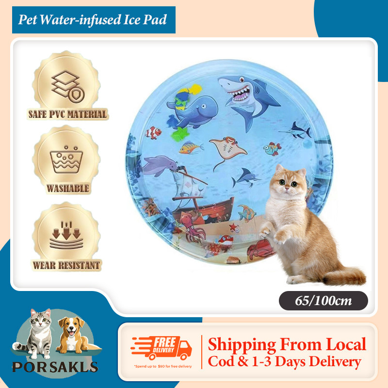 IPFB Pet Water-infused Ice Pad Summer Pet Bed Cat Bed Dog Bed Water Bed Cooling And Refreshing Ice B