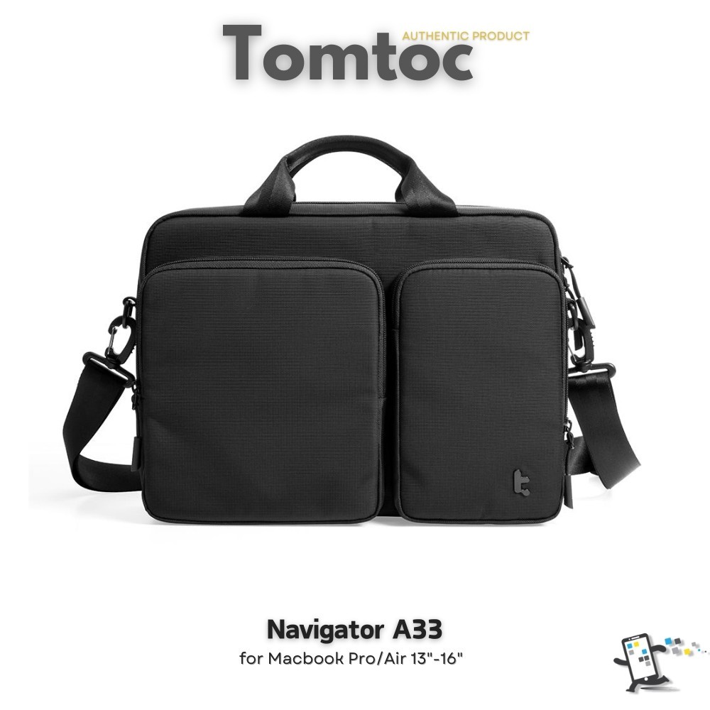 Tomtoc Navigator A33 กระเป๋าสำหรับ Macbook Pro, Macbook Air 13-16" และ Labtop อื่นๆ(พร้อมส่ง)