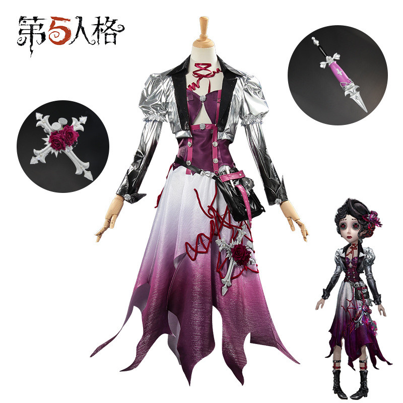 เสื้อผ้าคอสเพลย์ Doctor Silver Emily แบบฉบับบุคลิกภาพหมายเลขห้า พร้อมเครื่องแต่งกายสำหรับคอสเพลย์แนว