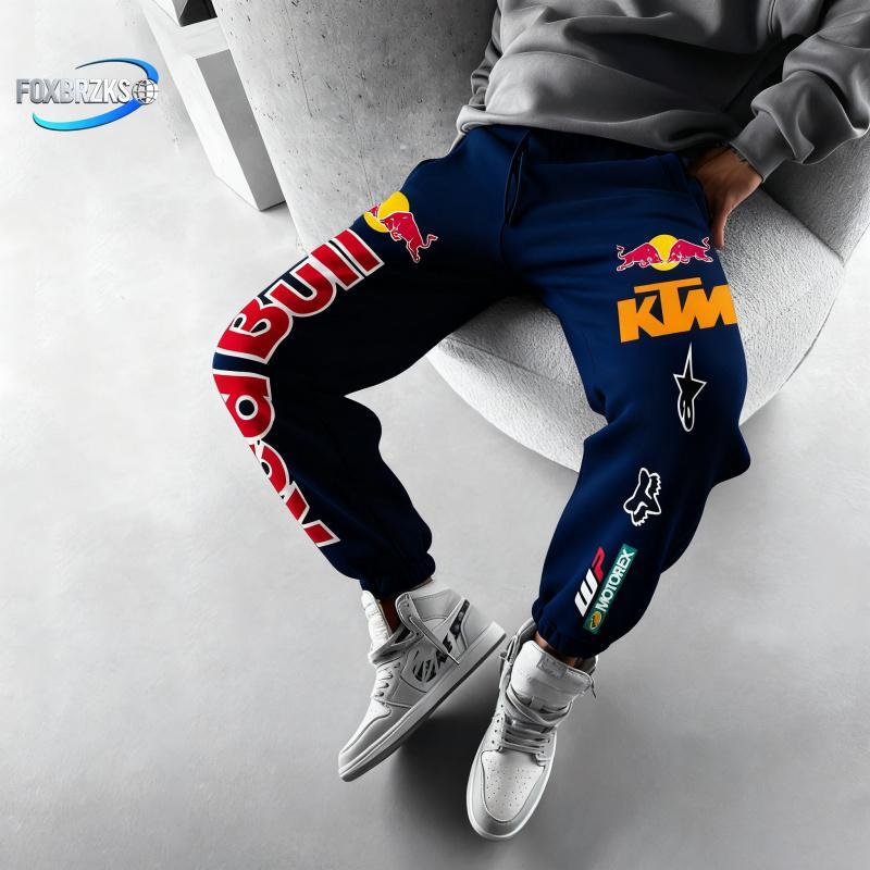 ออกแบบมาสำหรับแอ็คชัน! Red Bull Racing Joggers, กราฟิก 3 มิติที่เป็นตัวหนาและสดใหม่, คอลเลกชันปี 2026 ชุดกีฬา, แฟชั่นผู้ชาย, ชุดประสิทธิภาพ