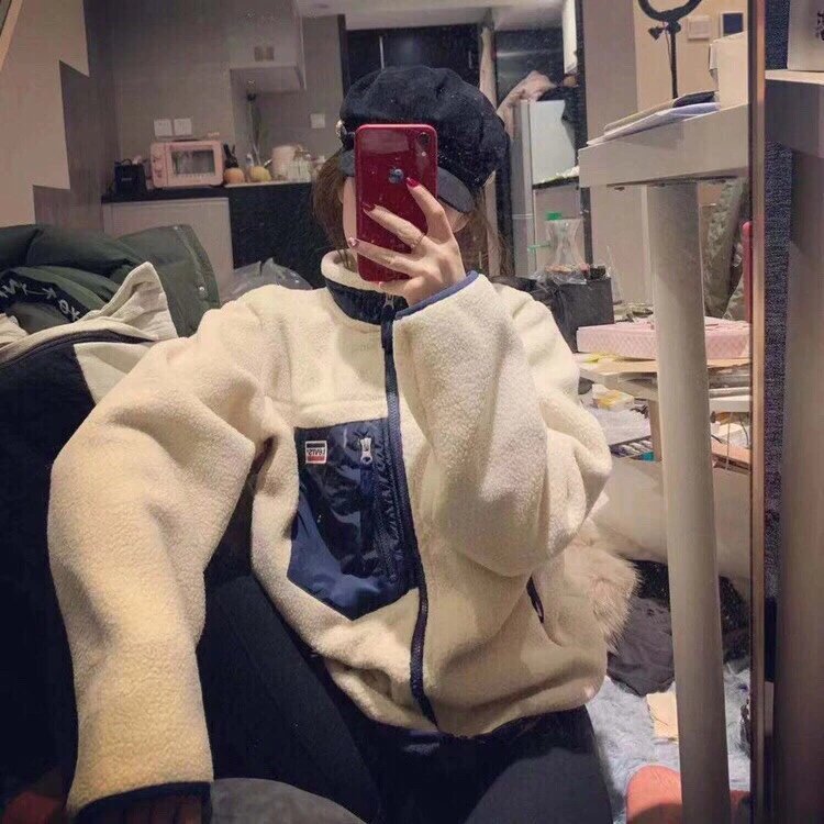 Levis / Levis 19Fw Patchwork Pocket Long Sleeve Lamb Jacket