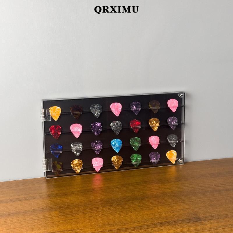 ที่วางปิ๊กกีต้าร์ Sharprepublic, กล่องเก็บปิ๊ก, รายการนักสะสมทําจากอะคริลิก, ตู้โชว์