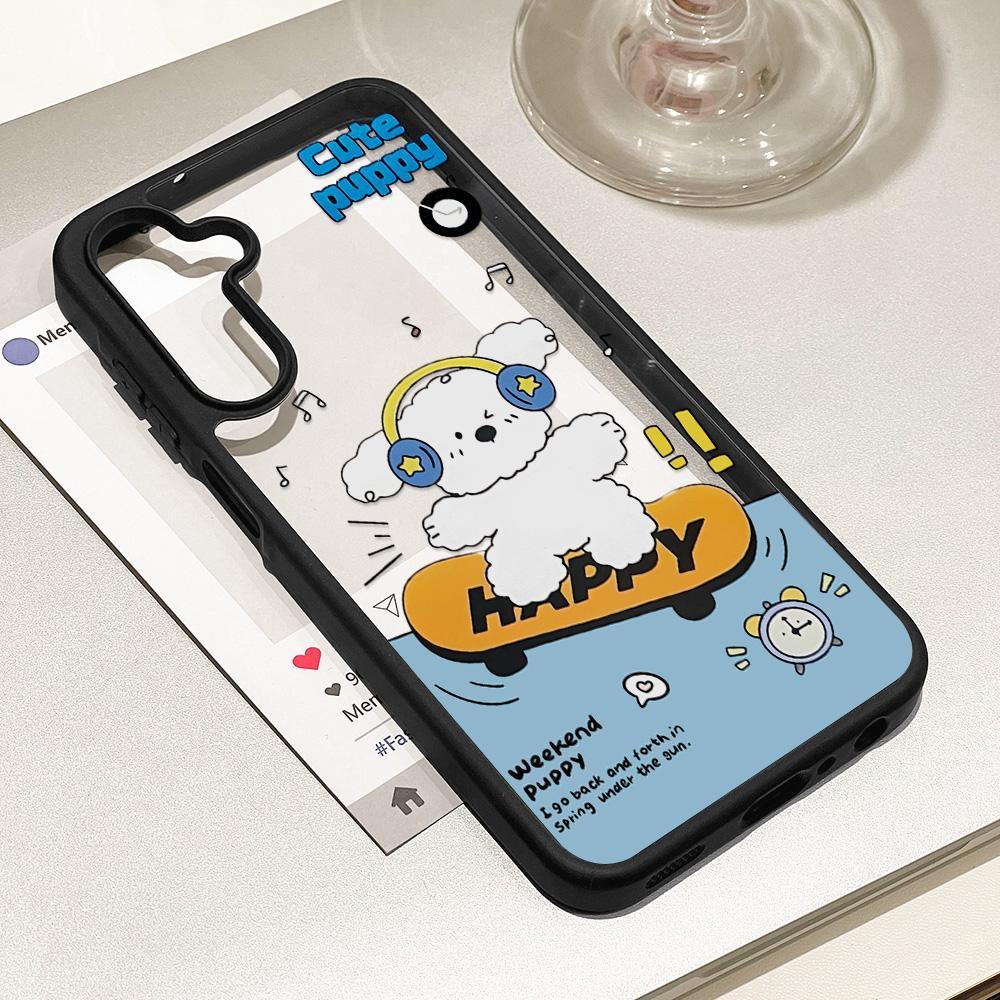 Music เคสFor Samsung S25 FE A55 A56 A07 A13 A12 A16 A15 A17 A06 A05 A35 A54 A57 A36 A14 A26 A34 A25 A37 S24 S26 Ultra