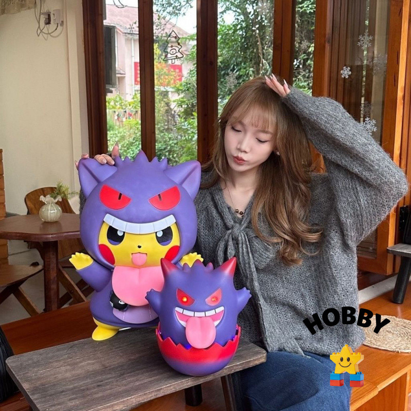 ขายดี Pokémon Pokémon Jenny Turtle Baby Figure Seed Gengar Fire Dragon Doll Doll Decorative Model Gi