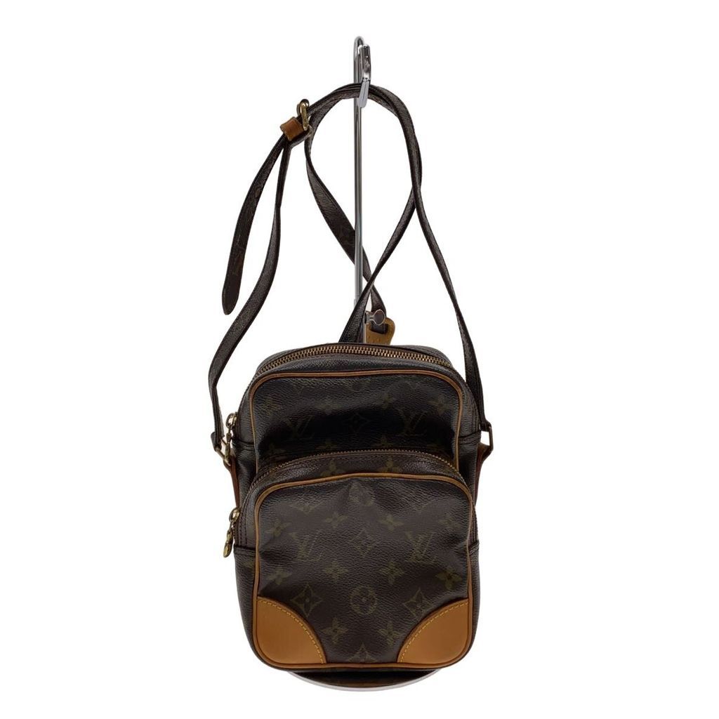 LOUIS VUITTON SHOULDER BAG AMAZON _ MONOGRAM CANVAS PVC BRW Direct from Japan Secondhand