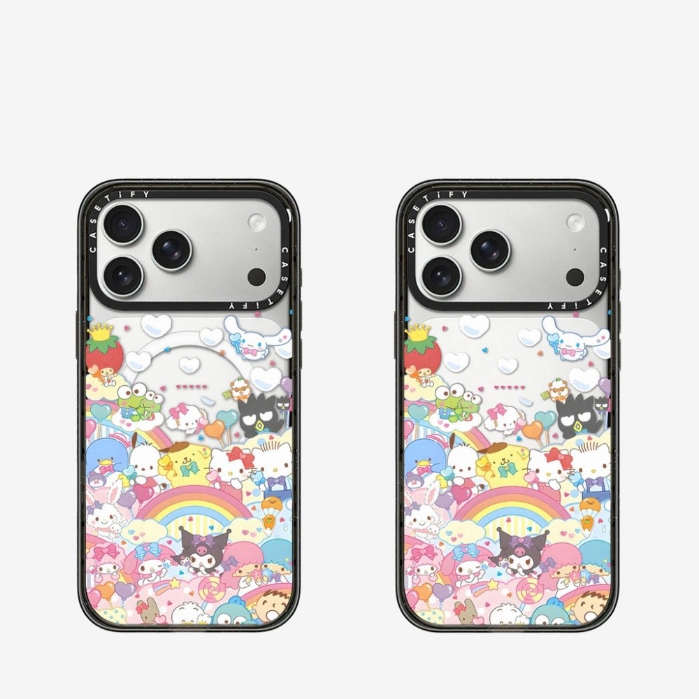 แม่เหล็กสายรุ้งกบแมวสุนัขอะคริลิกรณีโทรศัพท์สําหรับ ไอโฟน 17 มือโปร สูงสุด 17อากาศ16บวก15 14 13 12กันกระแทกป้องกันปลอก - รูปที่ 2