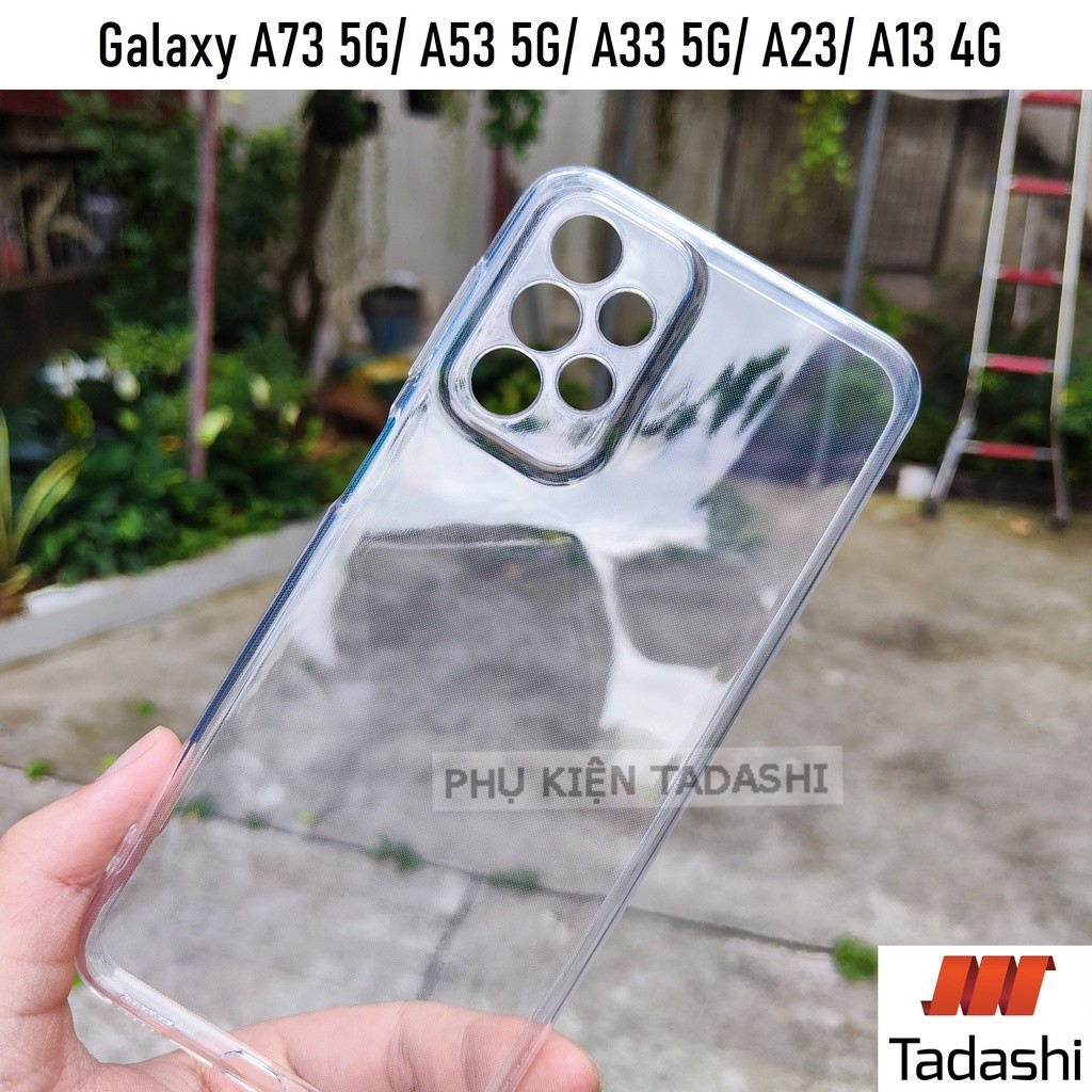 เคสใส Samsung A53 5G/ A33 5G/ A23 4G, M53 5G/ M33 5G/ M23 5G พร้อมขอบป้องกันกล้องเหมาะกับโทรศัพท์อย่