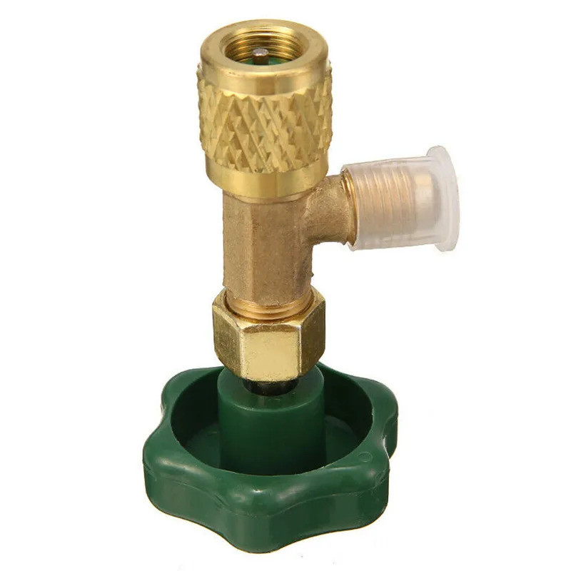 สําหรับ R22 R134a R410A แก๊ส Refrig/erant 1 PC Dispensing วาล์วที่เปิดขวด Refrige/rant ขวดสามารถแตะ 