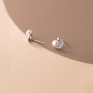 Lunaria Earrings ต่างหูเงินแท้ S925 [MERCELO]