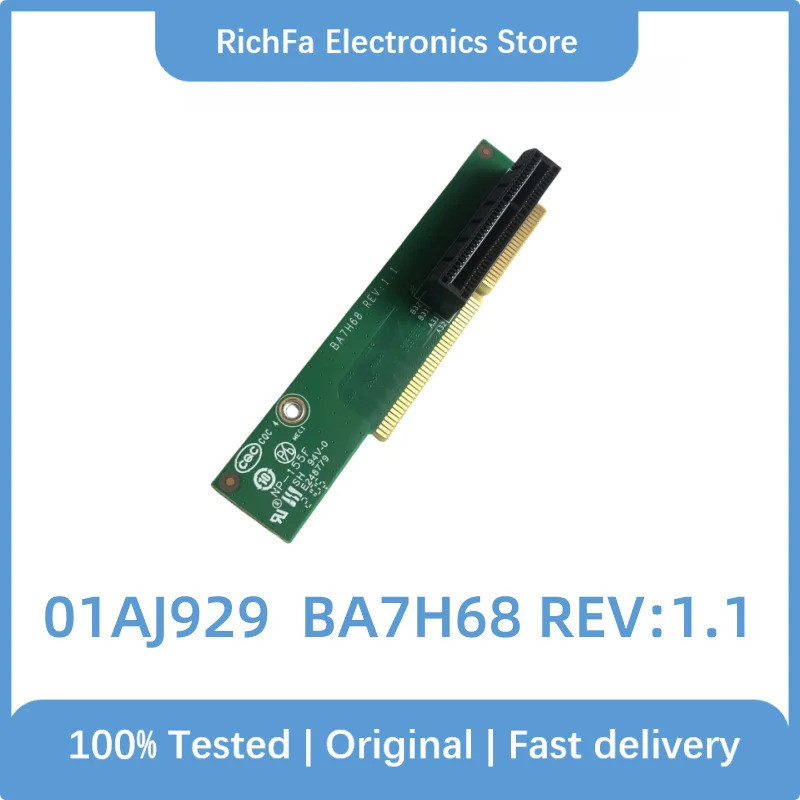 สําหรับ Lenovo ThinkCentre M720q M920q M920x ThinkStation P330 Tiny Workstation Pcie4 Riser การ์ด BA7H68 REV:1.1 01AJ929 Y