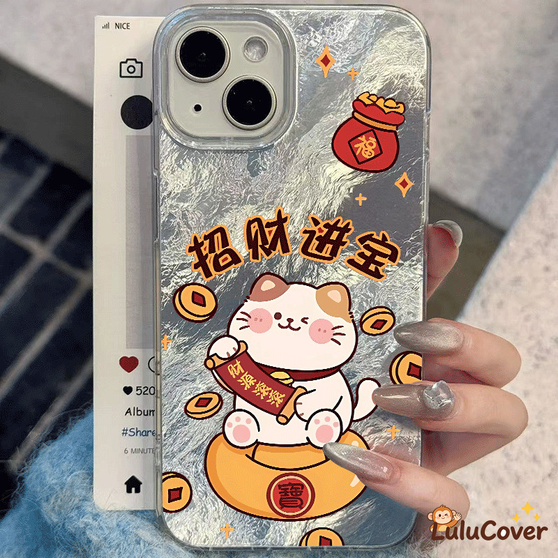 Lucky Cat สําหรับ Xiaomi 17 15 15S 14 Civi 13 13T 12 12T 12X 12S Mi 11X 11i 10 10S 10T 10i Lite Pro 