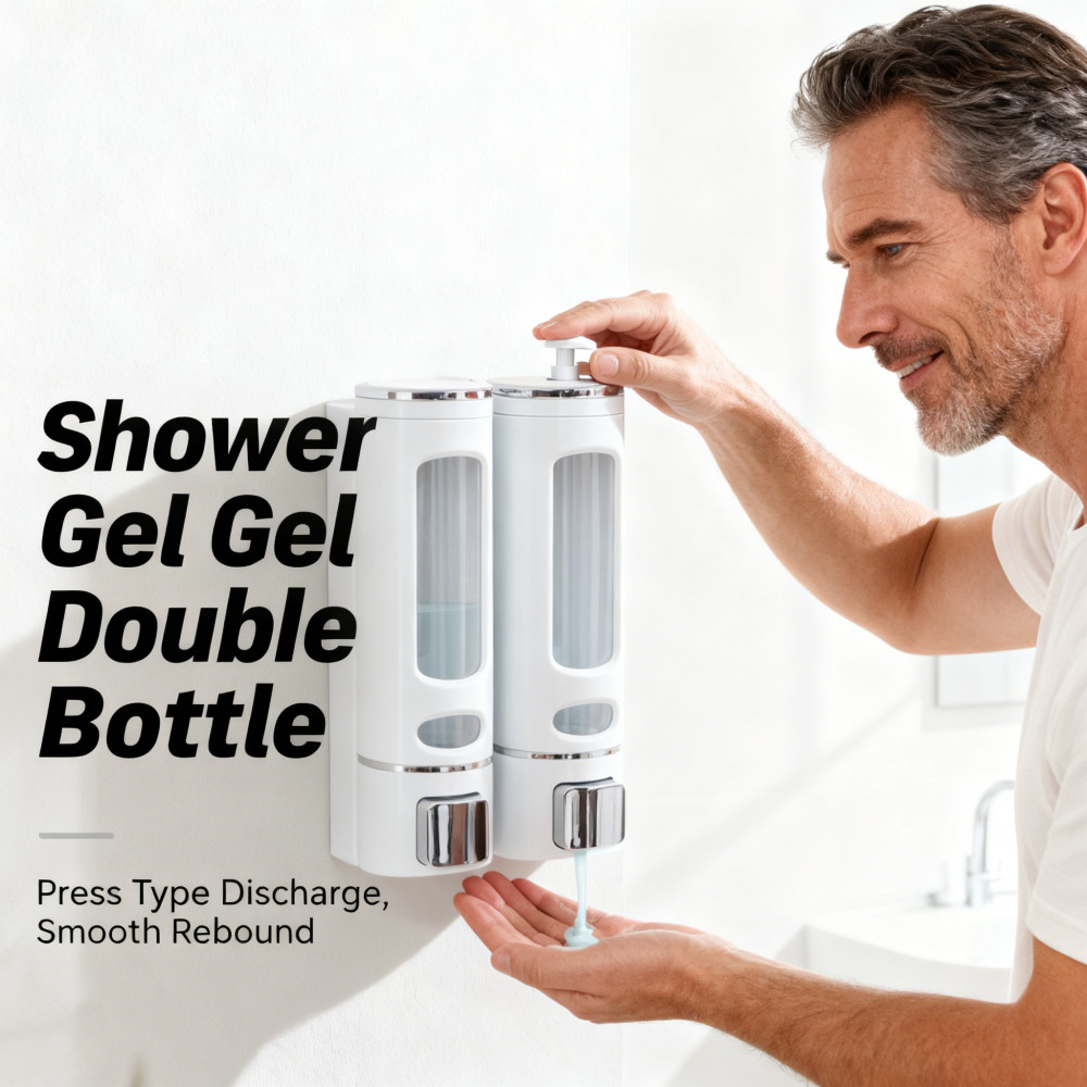 สบู่เหลวเดี่ยว Bath Wall Pump Gel Hotel Double Shampoo