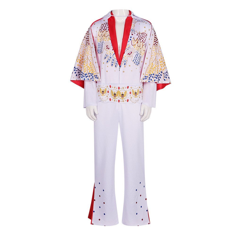 ชุดคอสเพลย์ Elvis Presley สำหรับงานปาร์ตี้ M501