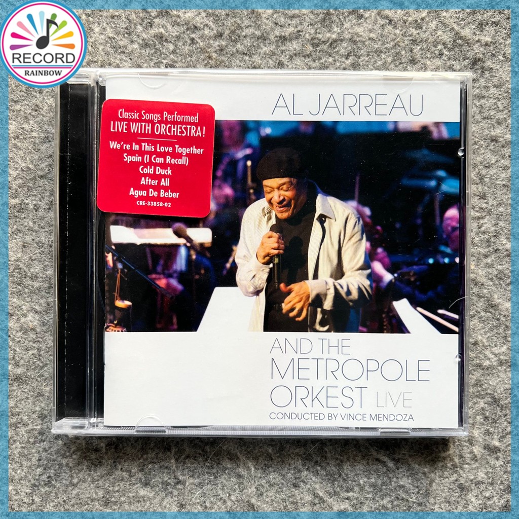 Al Jarreau And The Metropole Orkest Live Original CD Album [Sealed] Brand New 1Z05674