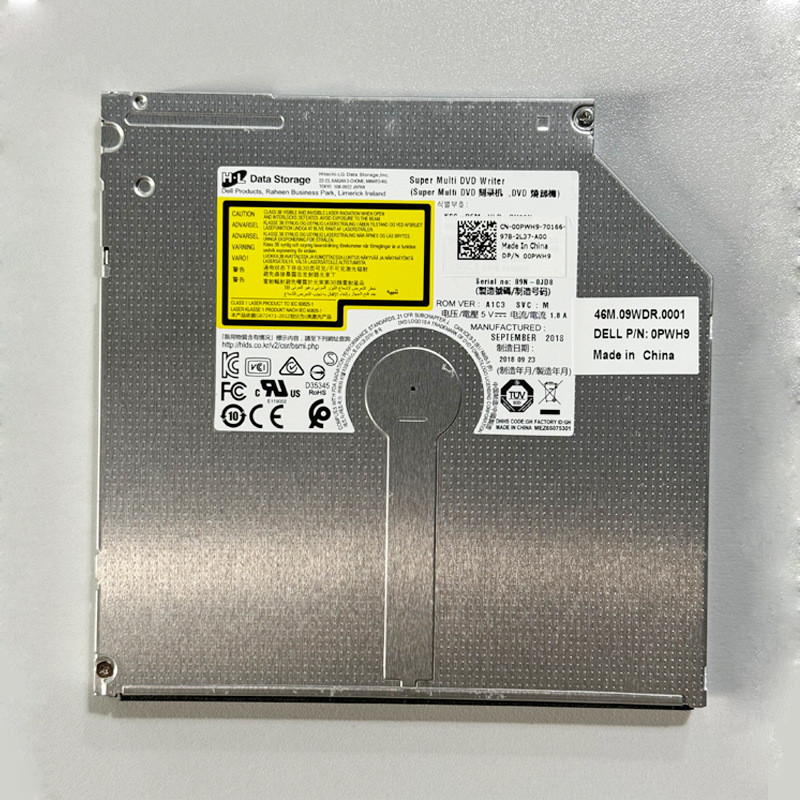HL GU90N โน้ตบุ๊ค DVD แกะสลักบันทึก DP/N 0PWH9 09M9FX ในตัวบันทึกแกะสลักไดรฟ์ออปติคอล 4.6