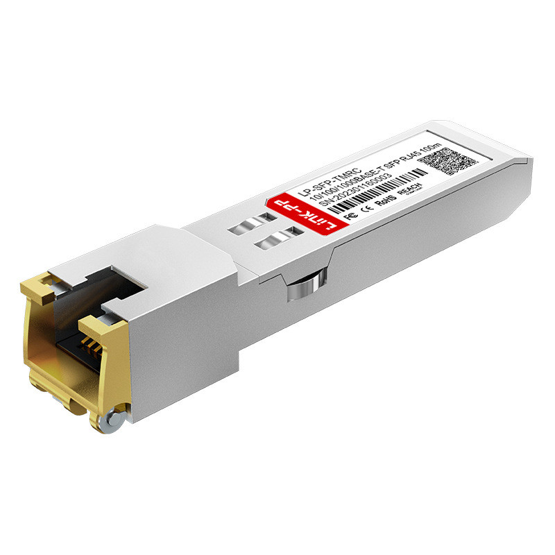 10 Gigabit Optical to Electrical SFP 100m 100M 1000M RJ45 โมดูลออปติคอลพอร์ตไฟฟ้า ผู้ผลิต SFP-GE-T4.