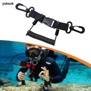 เชือกเส้นเล็กสำหรับดำน้ำ ออกแบบโลหะสปริงพร้อมหัวเข็มขัดปลดเร…