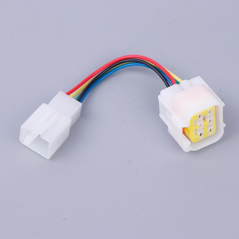 Technicolorsuper Hall สายไฟขยายเครื่องมือไฟฟ้า 5 พินชายหญิงกันน้ํา Hall Conversion Plug-in มอเตอร์ Hall อะแดปเตอร์ Ebike เครื่องมือ TSR - รูปที่ 4