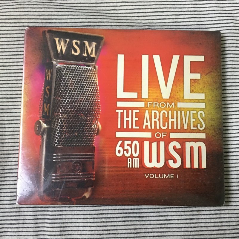 (ใหม่เอี่ยม ) Live From The Archives Of 650 AM WSM CD youzi
