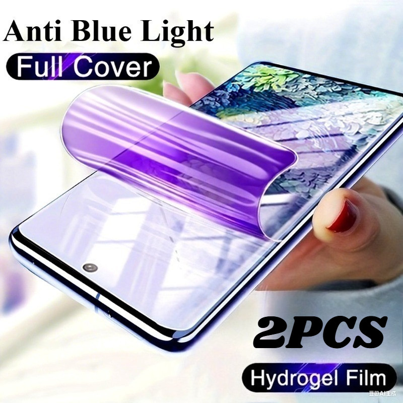 2 ชิ้น HD Soft Hydrogel ฟิล์มสําหรับ Oukitel C7 C6 C5 C3 C2 Anti Spy ความเป็นส่วนตัว Anti Blue Light