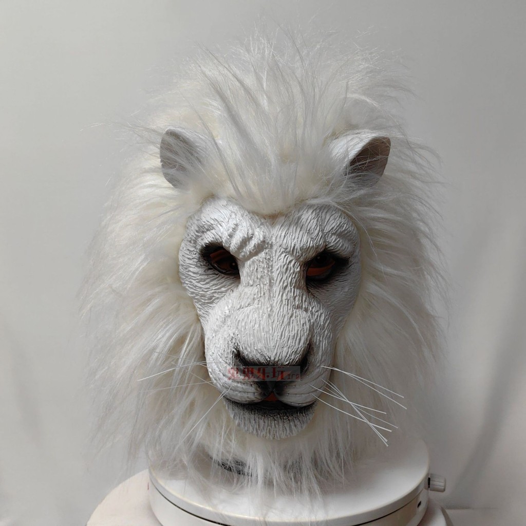 หมวกสัตว์ฟูกสิงโตและแพนด้า สำหรับคอสเพลย์และแมสเกอร์เดด NPC_props