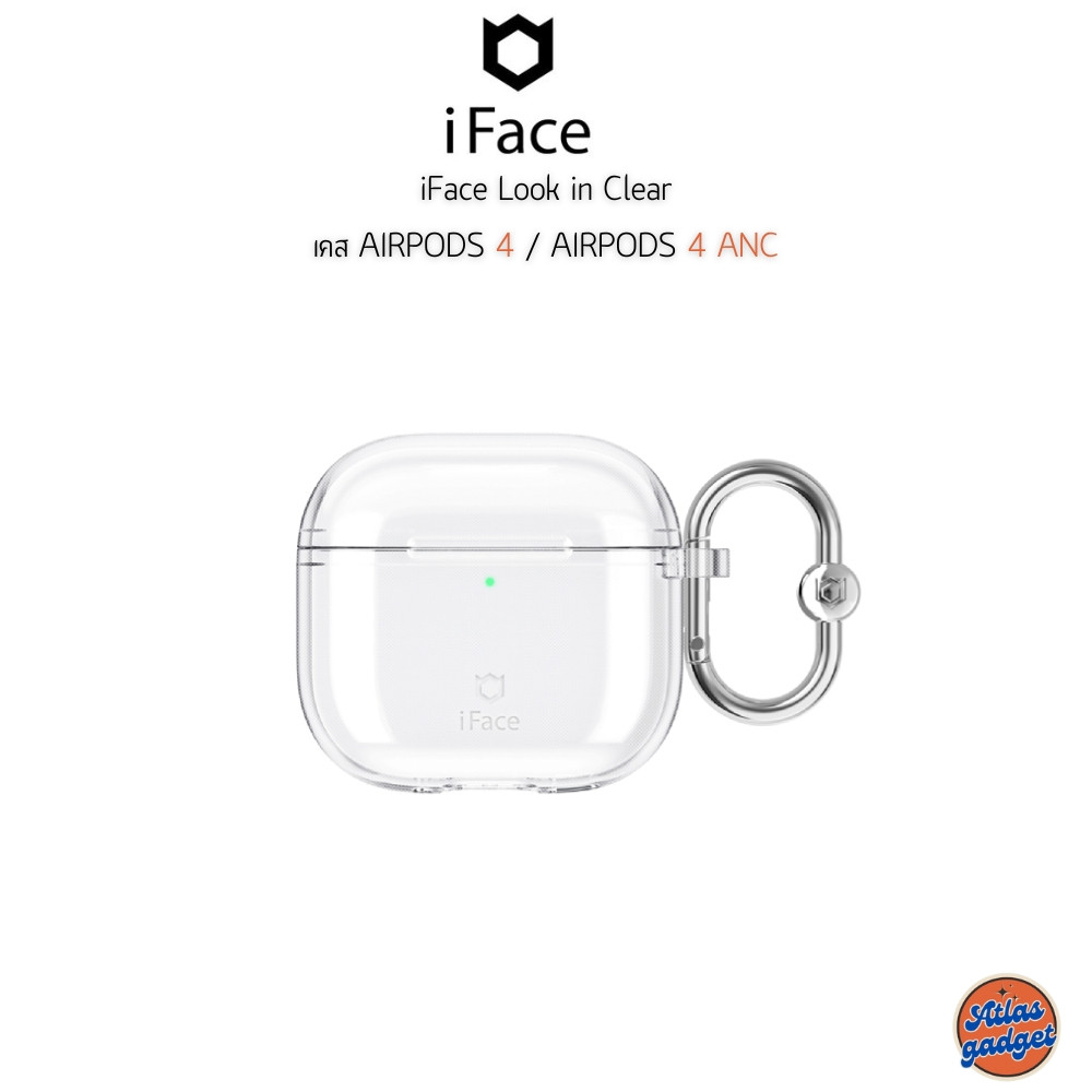 iFace Look in Clear เคส AirPods 4 / AirPods 4 ANC จาก iFace เกาหลีใต้ แบบใสทั้งชิ้น ดีไซน์มินิมอล