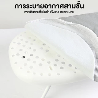 HomeLiv โต๊ะรีดผ้าแบบนั่ง ขายู สีเทา สำหรับรีดแขนเสื้อ(คละลาย) สินค้าของแท้คุณภาพดี