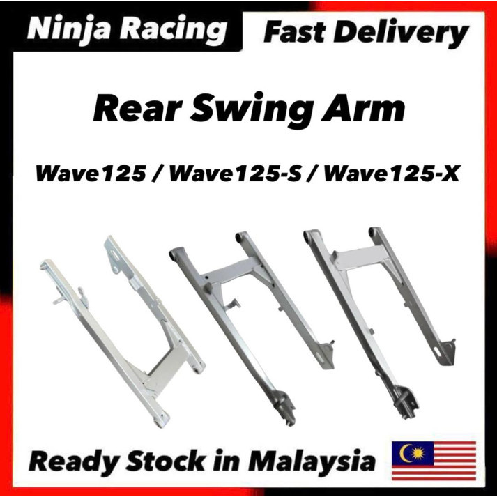 WAVE125 Wave 125 Wave-125 / Wave125S 125S 125 S / Wave125X 125X 125 X Ultimo สวิงอาร์มหลัง Belakang 