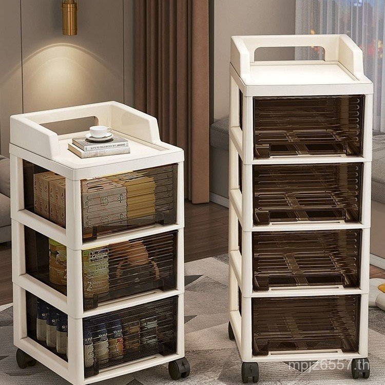 Locker ประเภทลิ้นชักเก็บขนมขบเคี้ยวห้องนอน Locker ข้างเตียง Multi-Layer Locker ภายใต้โต๊ะตู้ Mobile 