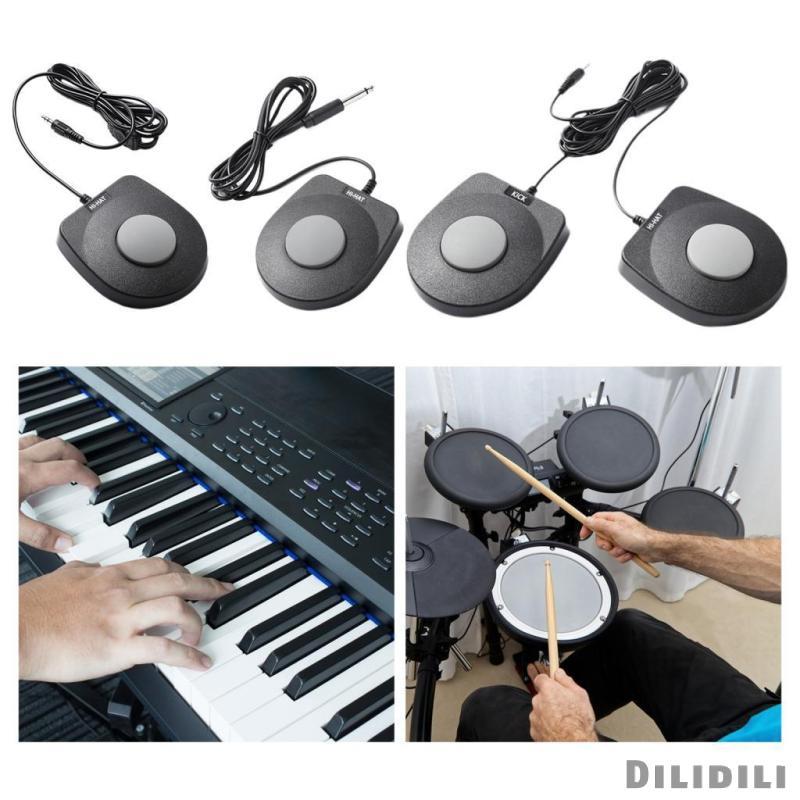 [Dilidili] Piano Sustain Pedal, Electronic Drum Sustain Pedal, อะไหล่เครื่องดนตรีสําหรับ