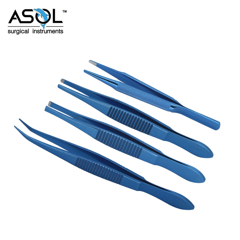 Cilia Forceps Premium Medical Titanium Ophthalmic Eyelash Eyebrows แหนบ