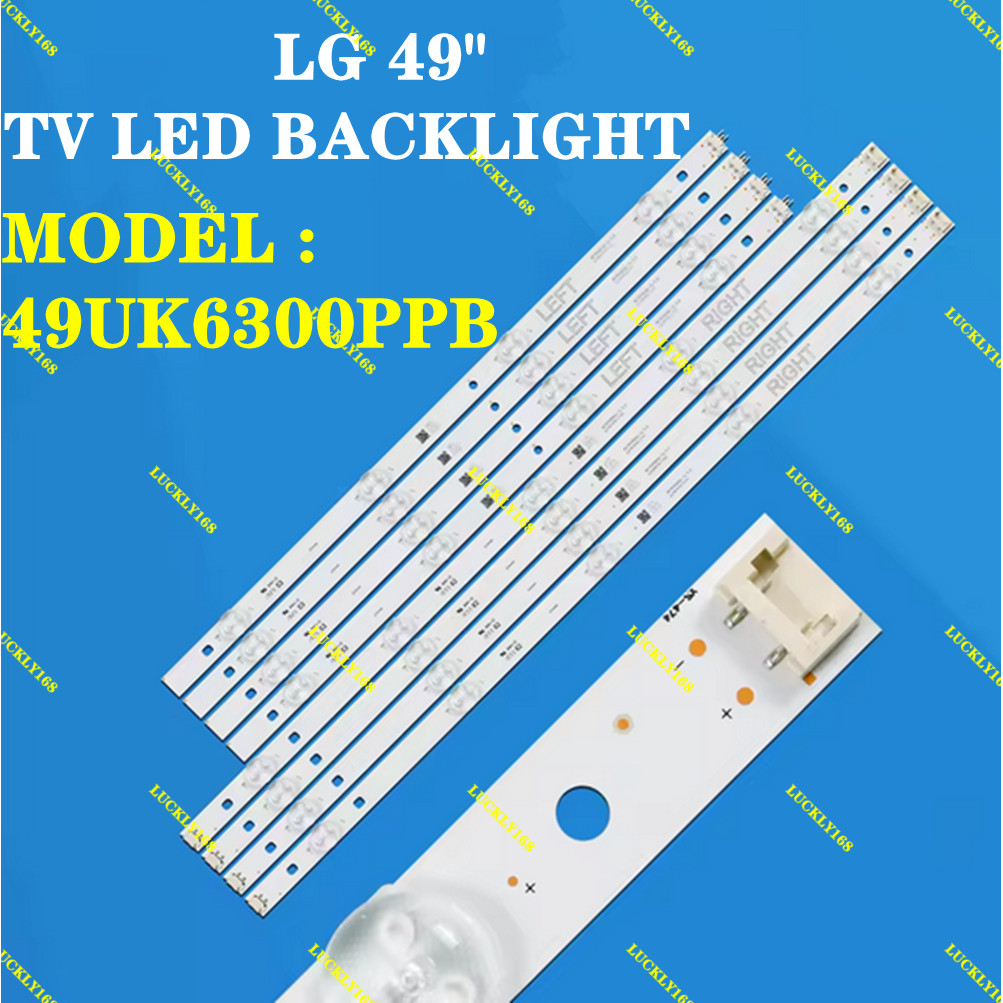 (LAMPU 49UK6300PPB TV) 49" LG 49 INCH LED TV BACKLIGHT 49UK6300 pxc9 " (LAMPU )