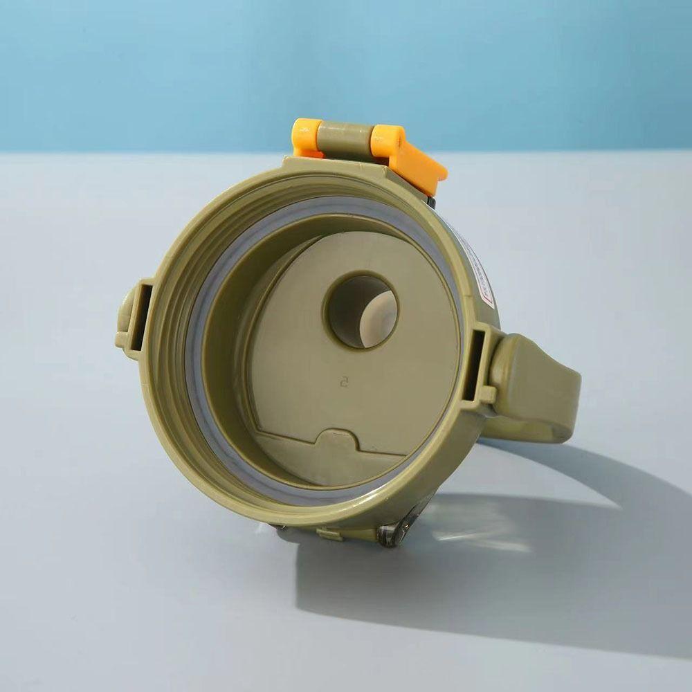 YUSENS 1 ชิ้นขวดฝาปิด, Therms Tumbber ถ้วยหมวก, Universal Splash Proof พร้อมที่จับถ้วยฝาปิดสําหรับ 1000/1200/1500/1800ml - รูปที่ 3