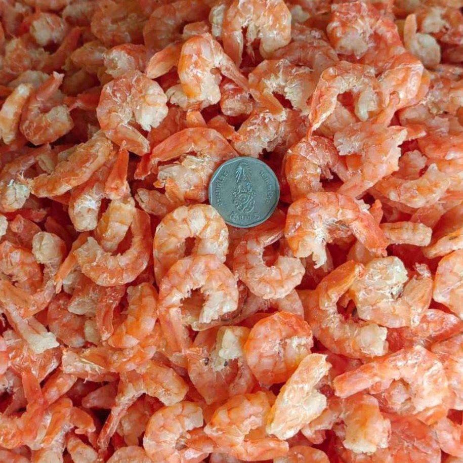 กุ้งวังใหญ่ อร่อย ไม่เค็ม ตัวใหญ่ ไม่มีเปลือก  กุ้งเนื้อ รสชาติดี