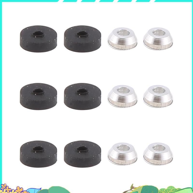 6 ชิ้นชุดแหวนยางสําหรับ V966 V977 XK K110 K120 RC เฮลิคอปเตอร์เครื่องบิน Drone อะไหล่อุปกรณ์เสริม