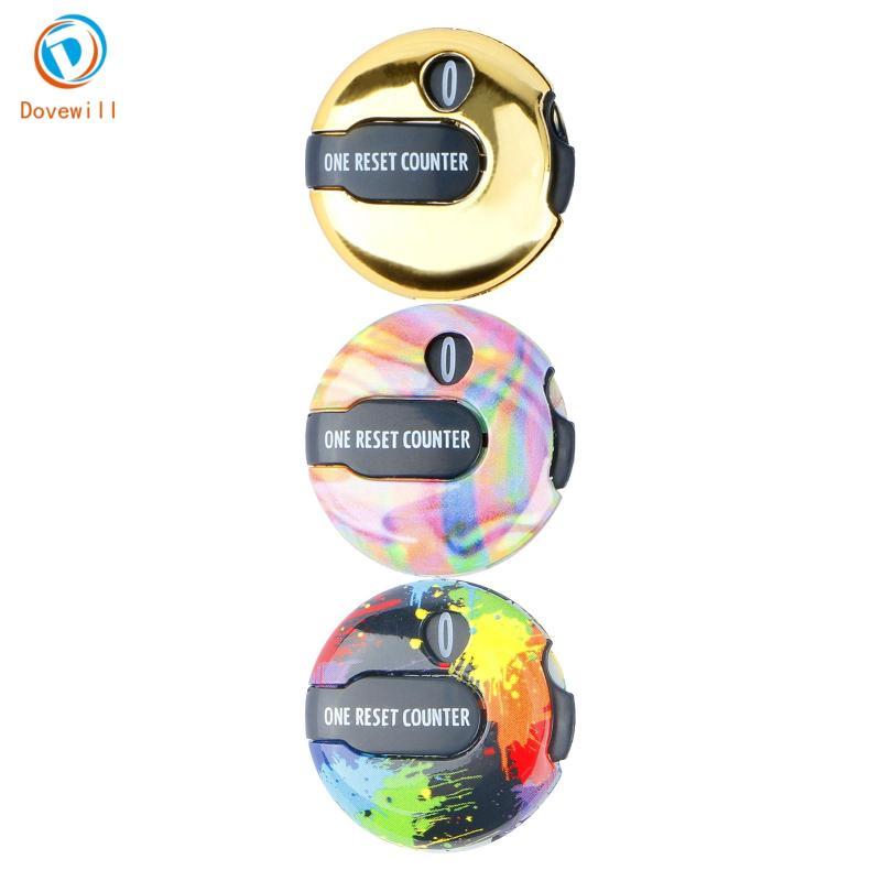 Dovewill Golf Score Counter สูงสุด 12 Shots อุปกรณ์เสริมสำหรับกอล์ฟผู้ชายและผู้หญิง