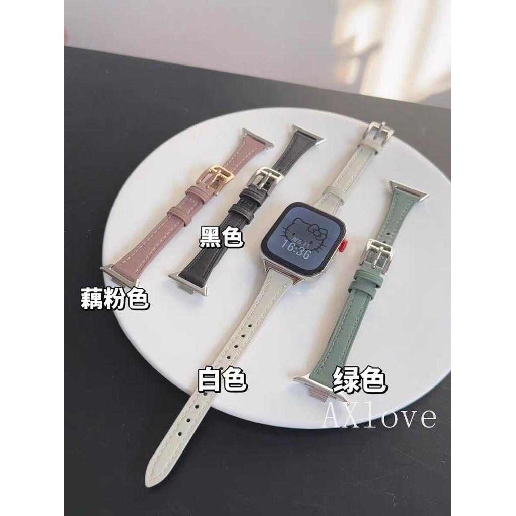 เรียวหนังสําหรับนาฬิกา Huawei Fit3 Fit 4 Pro สําหรับ Huawei Band 11 Pro 8 9 10 NFC สายรัดข้อมืออุปกรณ์เสริม
