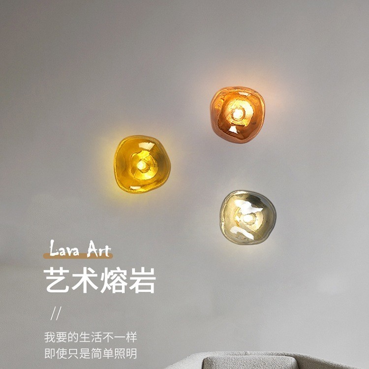 Personalized Background Wall Decorative Lamp Nordic Living Room Lamp Bedroom Bedside Lamp Creative S