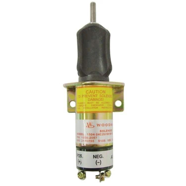 ใหม่ 24V ดีเซลปิด Solenoid 1504-24C2U1B1S1 1500-2057 สําหรับเครื่องยนต์คุณภาพสูง