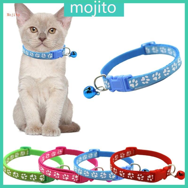 Mojito แมวคอคอ Charm Bells ง่ายสิ่งที่แนบมาปลอดภัยสําหรับสัตว์เลี้ยงสุนัขทุกวัน