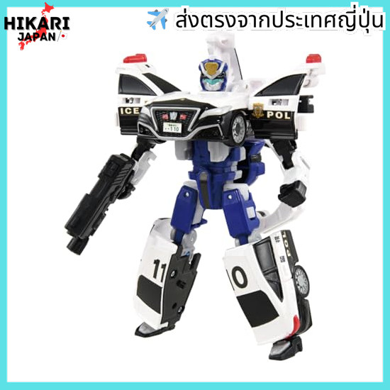 Tomy Tomica Job Braver JB01 Police Braver Toyota Crown Patrol Car Mini Car Toy 3 years and up