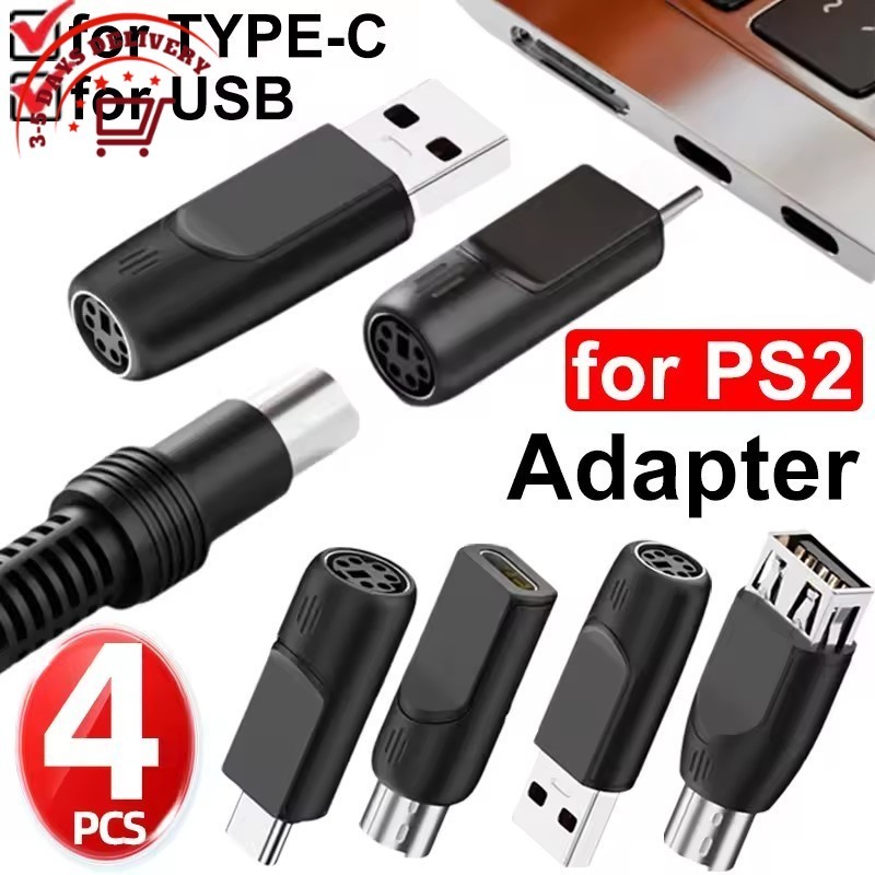 [จัดส่ง 3-5 วัน]อะแดปเตอร์ PS2 เป็น USB สําหรับอุตสาหกรรมในบ้านสํานักงานเชื่อมต่อเมาส์คีย์บอร์ด PS2 เป็นพอร์ต USB ตัวแปลงแบบสองทิศทางแฝงต่ํา