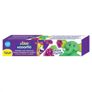 LeeMart ยาสีฟัน โคโดโม Kodomo 40G ยาสีฟันเด็ก โคะโดะโมะ รุ่น ยาสีฟัน โคโดโม สีม่วง องุ่น ขนาด 40 กรัม