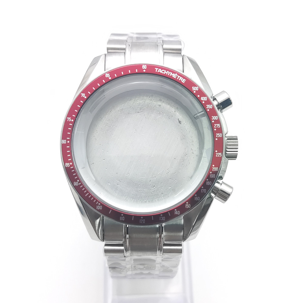 อุปกรณ์เสริมนาฬิกา ~ VK63 Speedmaster Watch Case Multifunctional Chronograph VK63 Watch Case Stainle