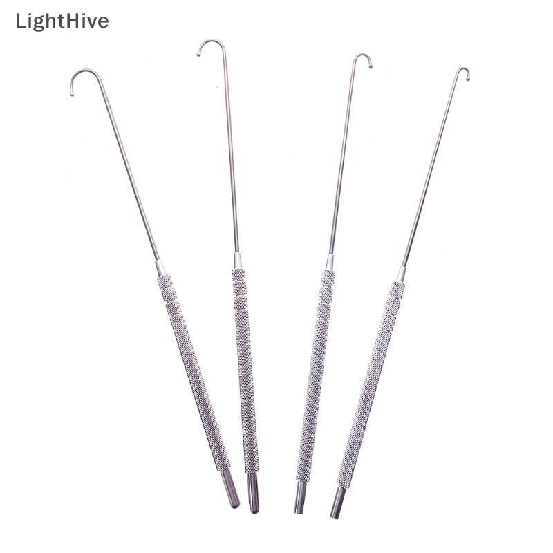[LightHive] Pet Spay Snook Hook สัตว์รังไข่ Removal Hook Vet Ovariectomy สุนัขแมว เครื่องมือผ่าตัด Ball Type 6, 8, 10, 12 มม. (TH)