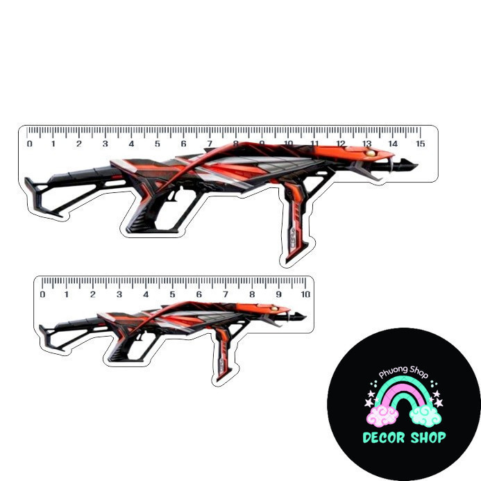 FF ไม้บรรทัดนักเรียน รุ่น 10CM - ร้าน 15CM-DH