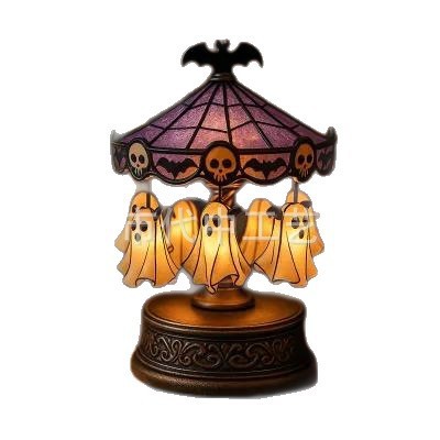 Ghost Carousel Light โคมไฟผีหมุนได้