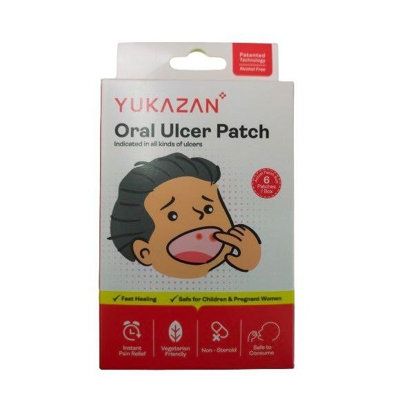 YUKAZAN ORAL ULCER PATCH 6S (EXP:07/2027)