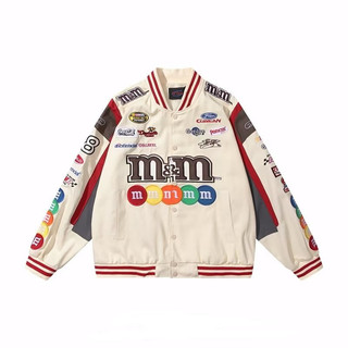 Fashion Letter Embroidery Double Layer Fashion Baseball Jacket men High Quality American Vintage Motorcycle retro jacket  Korean Jacket Unisex streetwear racer jacket